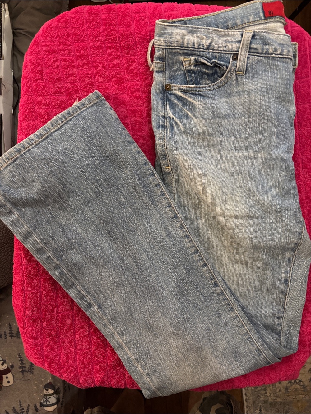 Guess Light Blue Flare Jeans Size 31 Stretch Melrose